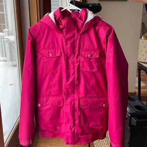 Girls burton snowboard jacket
